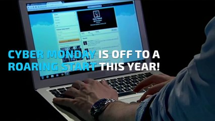 Cyber Monday sales approach $1 billion