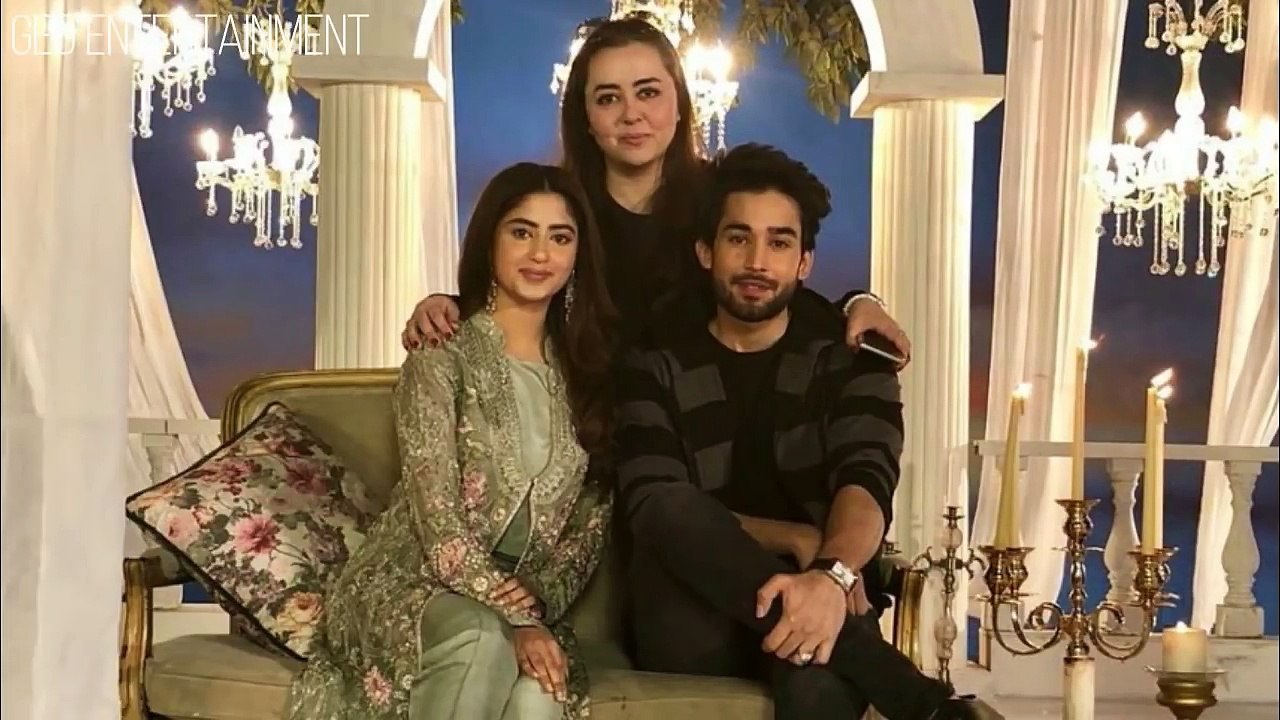 Sajal Aly and Bilal Abbas Khan Romantic Shooting For Mariab