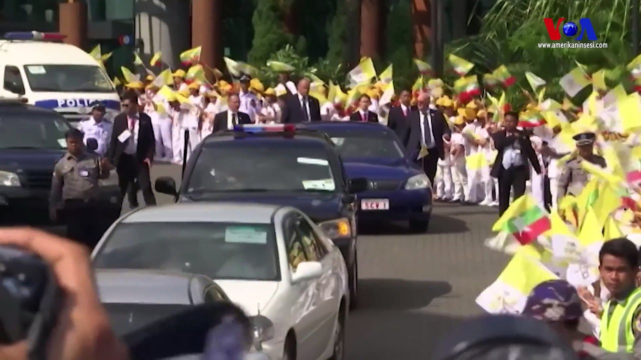 Papa Francis Myanmar’da
