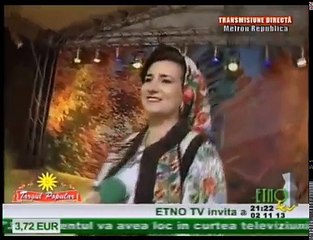 Lucica Paltineanu - Targul popular - ETNO TV - 02.11.2014