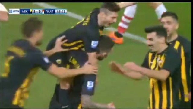 AEK Athens FC 3-0 Platanias FC - Goals - 27.11.2017