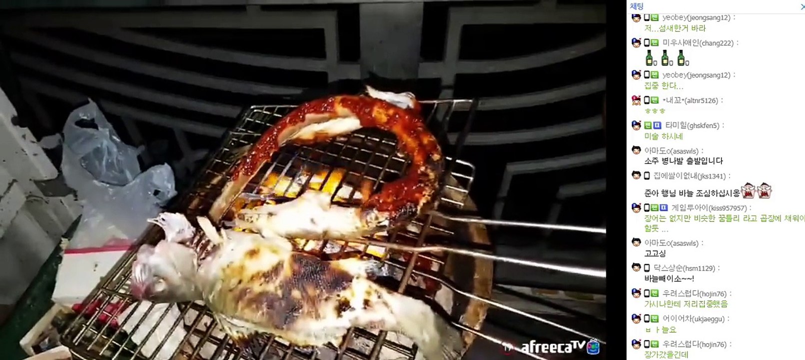 바다낚시, 모듬 생선구이! 고등어회! (Roasted fish, Mukbang, 술먹방)