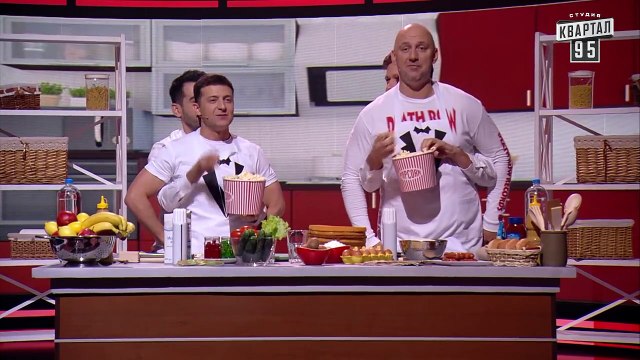 Импровизация на кулинарном шоу - Владимир Зеленский и Потап