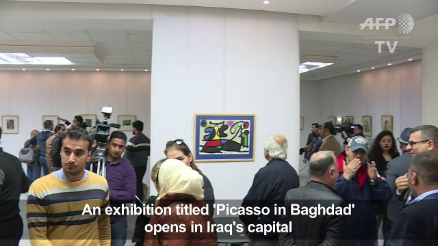 'Picasso in Baghdad' exhibitions opens in Iraqi capital