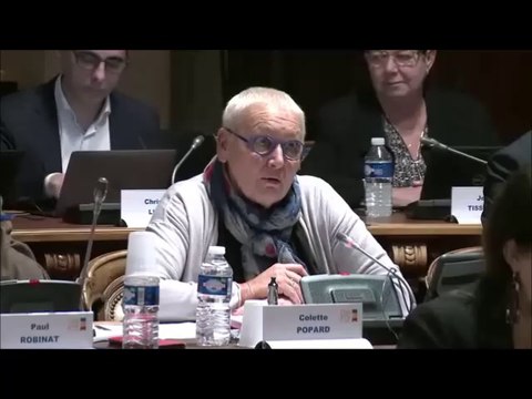 Colette POPARD. Discussion générale. Session du 27 novembre 2017