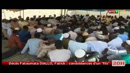 Le Président Macky Sall présente ses condoléances à la famille Timbo à Fatick