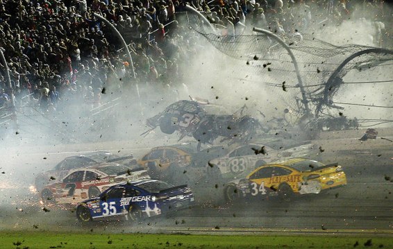 NASCAR Crashes - The Biggest 25 Wrecks in History