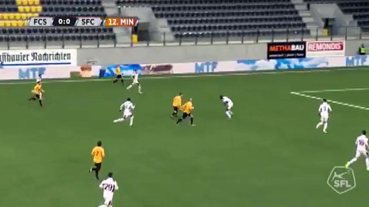 Schaffhausen 1:0 Servette ( Swiss Challenge League 26 November 2017)