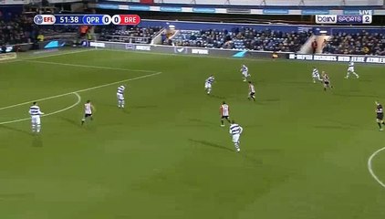 Lasse Vibe Goal HD - QPR	0-1	Brentford 27.11.2017