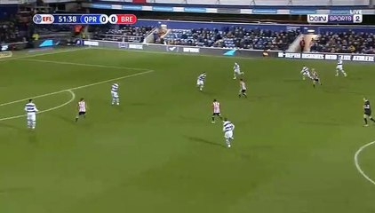 Lasse Vibe Goal HD - QPR	0-1	Brentford 27.11.2017