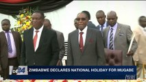 i24NEWS DESK | Zimbabwe declares national holiday for Mugabe | Monday, November 27th 2017