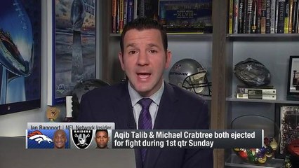 Rapoport: Don't expect suspensions for Aqib Talib, Michael Crabtree