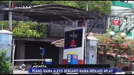 Plang Nama Alexis Berganti Nama Menjadi 4Play