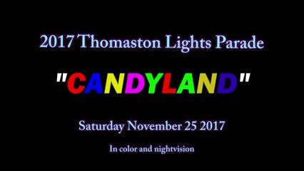 2017 Thomaston Christmas Lights Festival