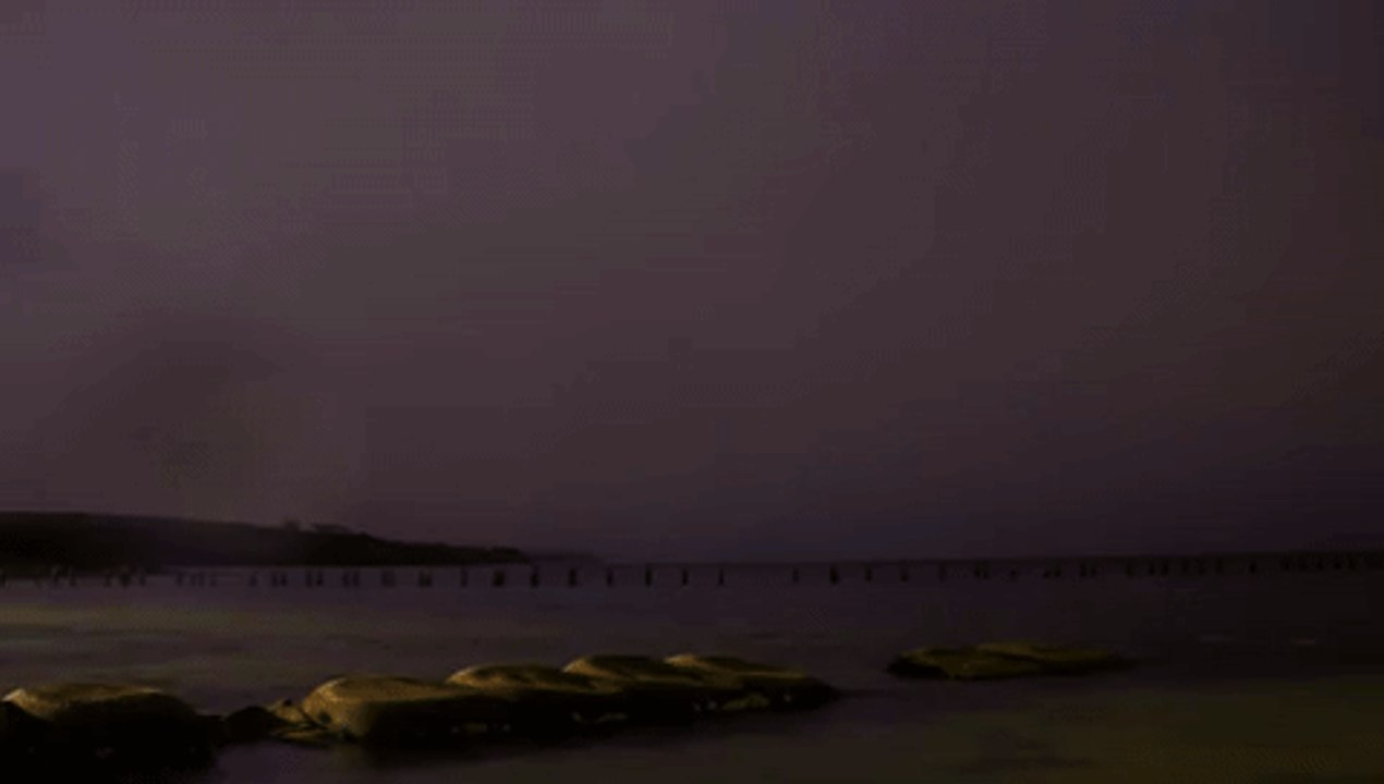 Drone Captures Beauty of Storms Cells Over Clifton Springs, Victoria