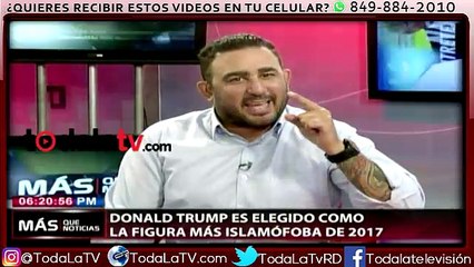 Donald Trump es elegido como la figura más islamófoba de 2017-Más Que Noticias-Video