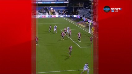 1-2 Matt Smith Goal England  Championship - 27.11.2017 QPR 1-2 Brentford FC