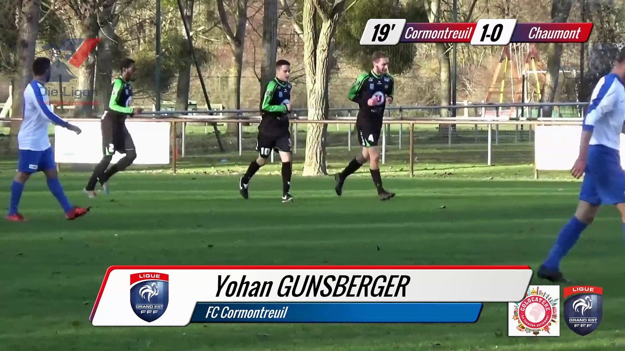 R1 Champagne/Ardenne : FC Cormontreuil -  FC Chaumont (1-2)