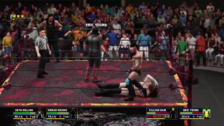 WWE 2K18 tag team match