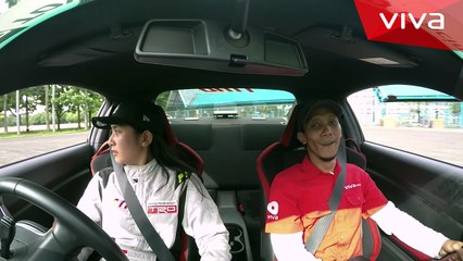 Sensasi Ngedrift Bareng Si Cantik Alinka