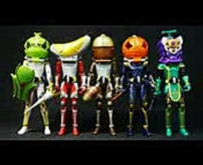 仮面ライダー 鎧武 ガイム ドングリアームズ 沢芽爆走族 Kamen Rider Guridon & Dandeliner set AC05　Donguri Arms