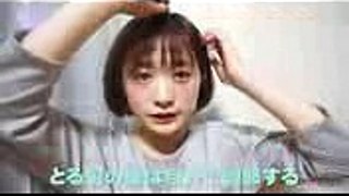 【ヘアアレンジ】超お手軽シースルーバングのやり方【ショート】♡こいずみさき-HOW TO HAIR ARRANGE--♡mimiTV♡