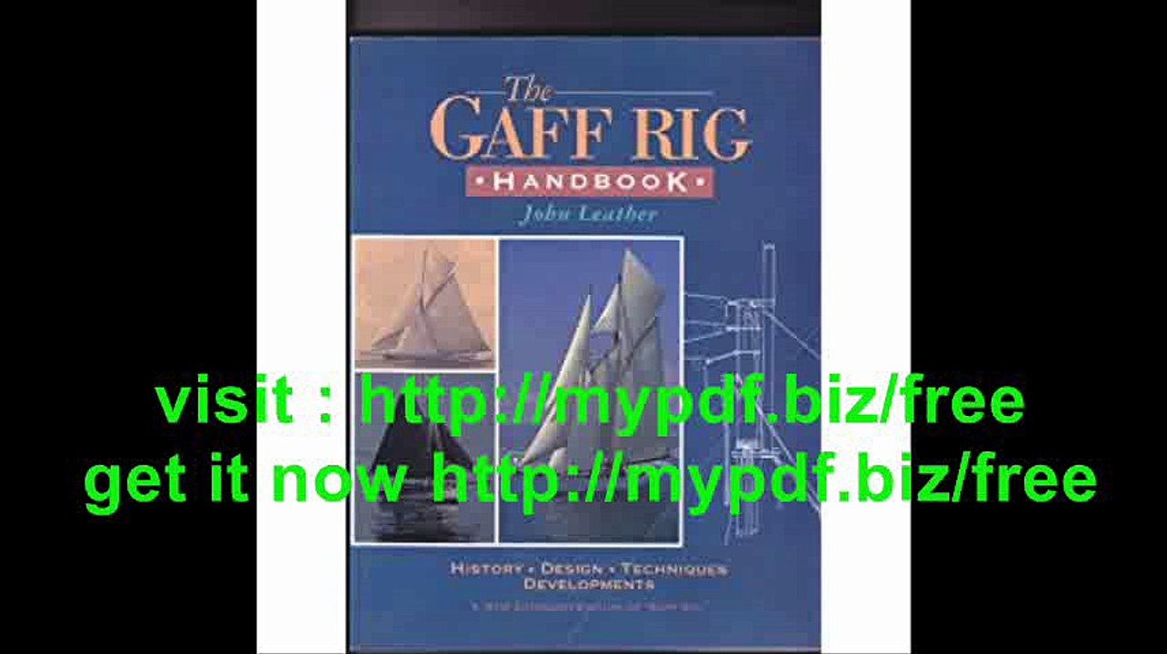 The Gaff Rig Handbook