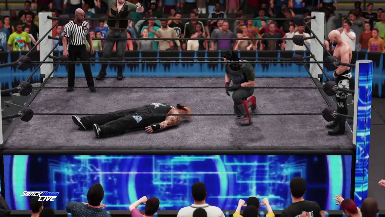 WWE 2K18 the shield v the club