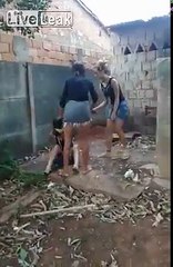 crazy beating