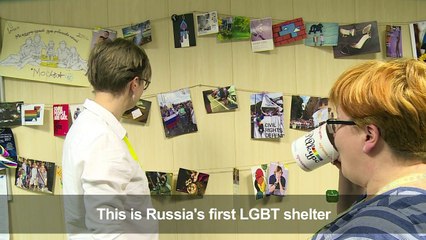 Finding refuge in Russia's first LGBT shelter