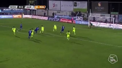 Wohlen 1:1 Aarau (Swiss Challenge League 27 November 2017)