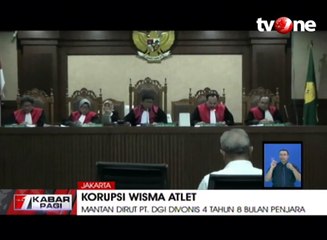 Mantan Dirut PT DGI Divonis 4 Tahun 8 Bulan Penjara