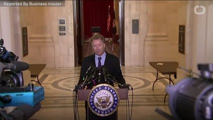 Rand Paul Will Back Senate GOP Tax Bill