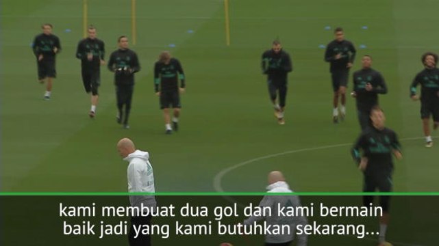 Zidane Ingin Pastikan Lolos Ke Babak Berikutnya