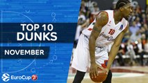 7DAYS EuroCup, Top 10 Dunks, November