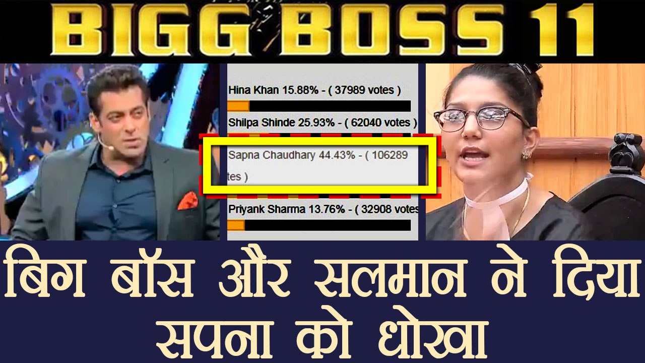 Bigg Boss 11: Sapna Chaudhary EVICTION PLANNED by Salman Khan and makers ? | FilmiBeat