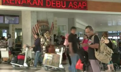 Debu Vulkanik di Ketinggian 25.000 Kaki, Ngurah Rai Ditutup