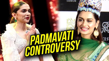 Padmavati: Manushi Chillar BEST RESPONSE To Deepika Padukone's Death Threats