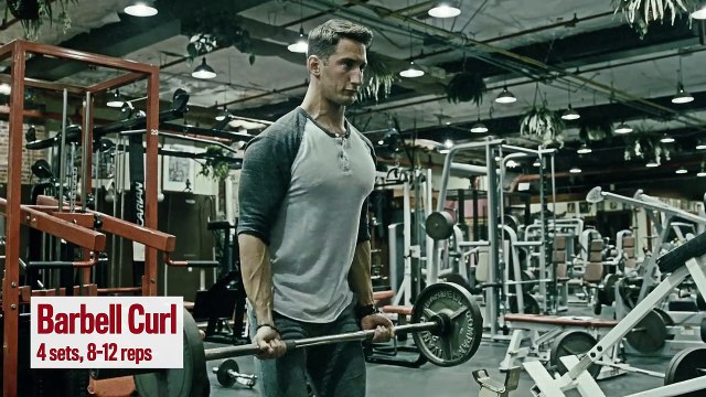 Back and Biceps Workout dumbbells....