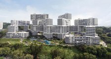 Jenga Oyunu Gibi İnşa Edilmiş! Singapur'daki Bu Yaşam Alanı, Tasarımıyla Nefes Kesiyor