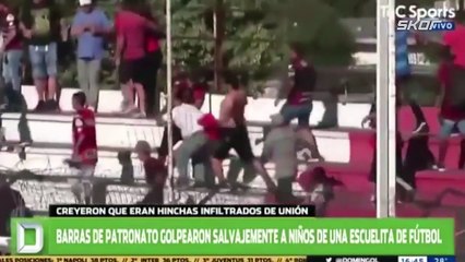 Arjantin'de tribün karıştı, çocuklar bıçaklandı