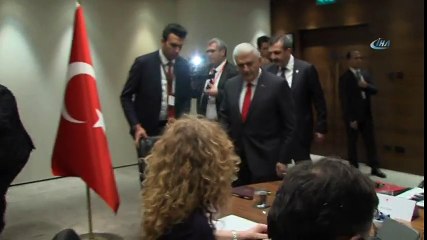 Başbakan Yıldırım, Yabancı Basın Mensuplarıyla Bir Araya Geldi