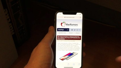 PSA Theres a much more fun way to invoke Reachability on iPhone X video