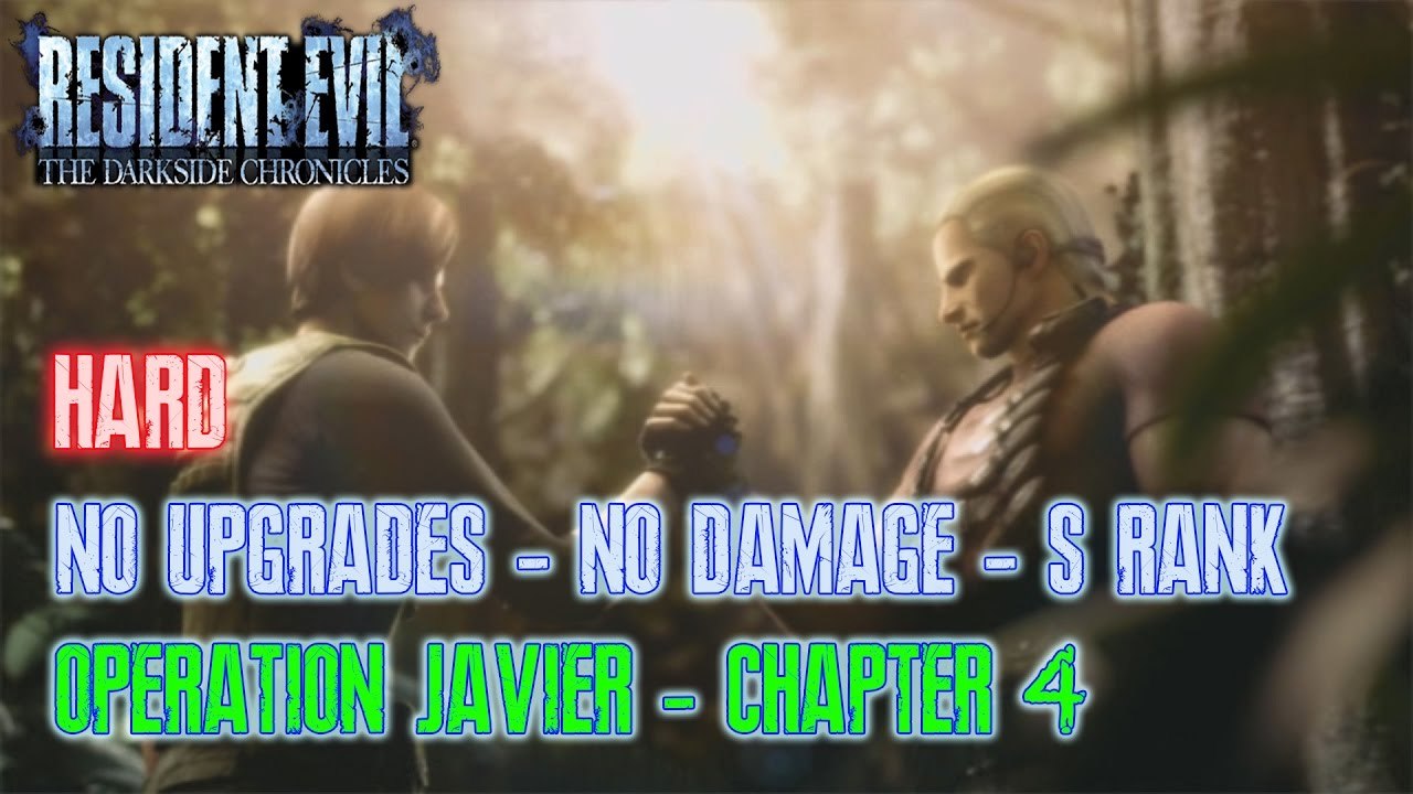 Resident Evil: The Darkside Chronicles Perfect - Hard - S Rank - Operation Javier - Chapter 4