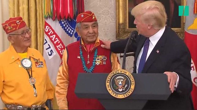 La Maison-Blanche n'a aucun regret après le dérapage de Trump sur Pocahontas