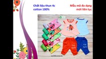 QUẦN ÁO TRẺ EM XUẤT KHẨU GIÁ SỈ - 6 BỘ SƯU TẬP ĐÁNG YÊU CHO BÉ GÁI