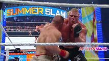 Brock Lesnar totally destroyed John Cena for Championship at Summer Slam see what happened nex