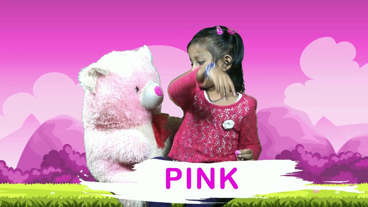 learn colors with candy