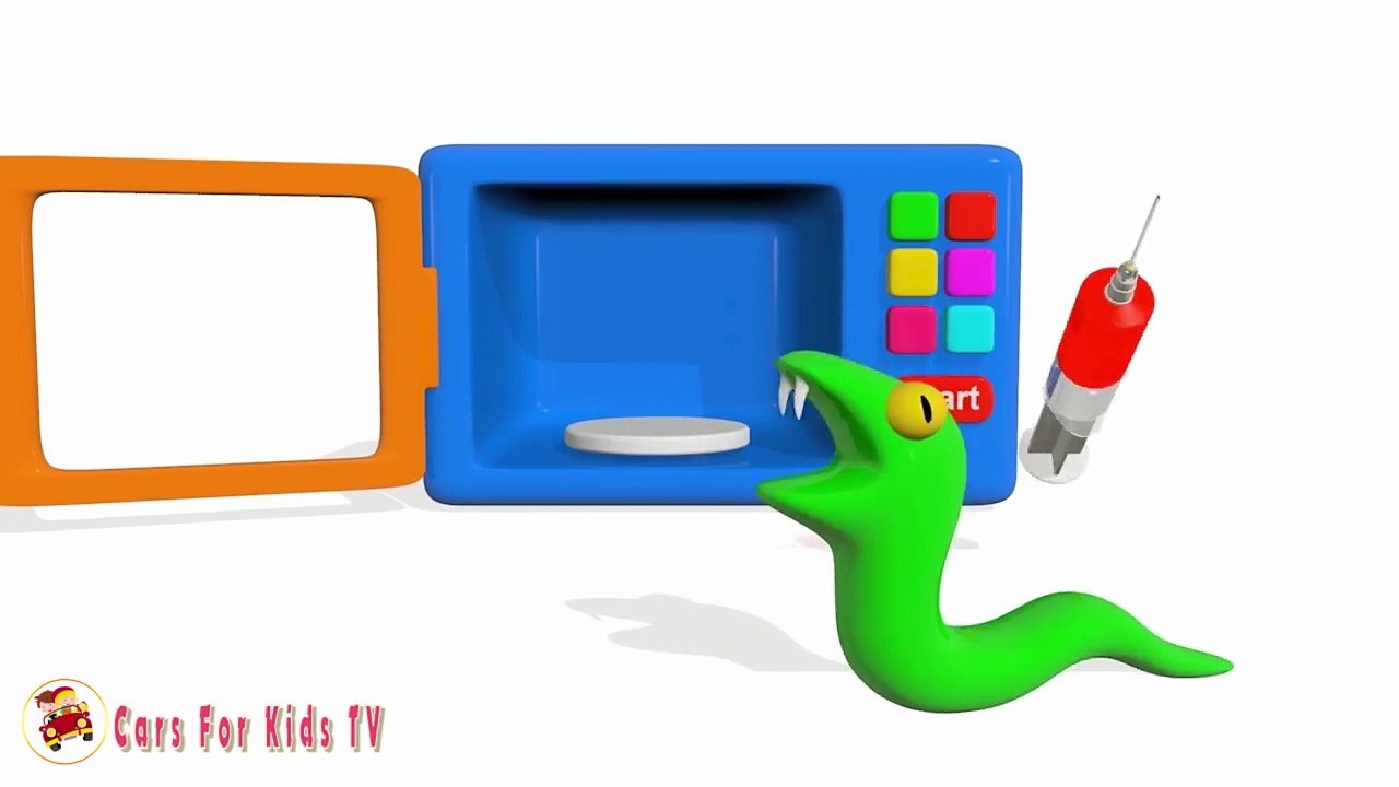 Colors for Children to Learn With Microwave Oven Surprise Eggs - Learn Colors for Kids-WnZNHbn1lCU