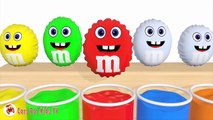 Colors for Children to Learn With Surprise Eggs M&M Candy Finger Family Nursery Rhymes-_XZ6g1GeTz8
